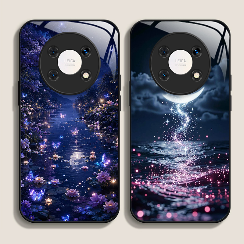 Camera Lens Protector - Splicing Squares Carbon Pattern Magnetic Case