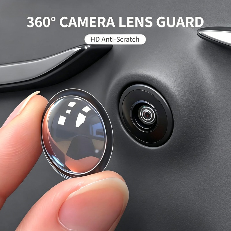 Camera Lens Protector - 2/4/8Pcs 360 Panoramic Rear Camera Protector,