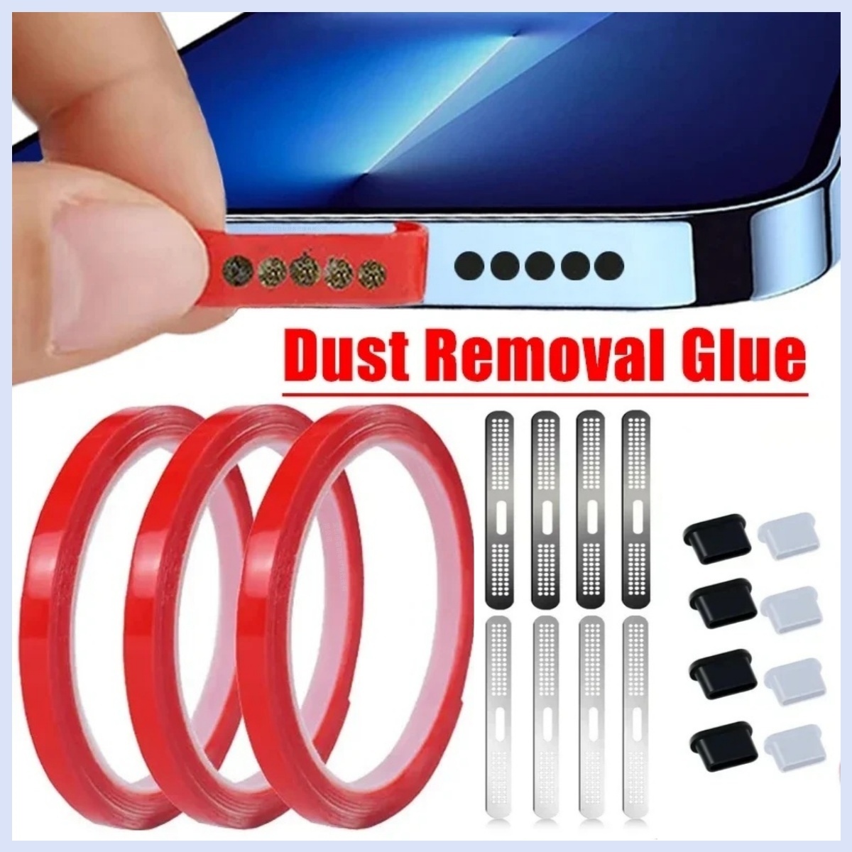 Universal Phone Speaker Dust R - đánh giá và giá Dust Removal Sticker