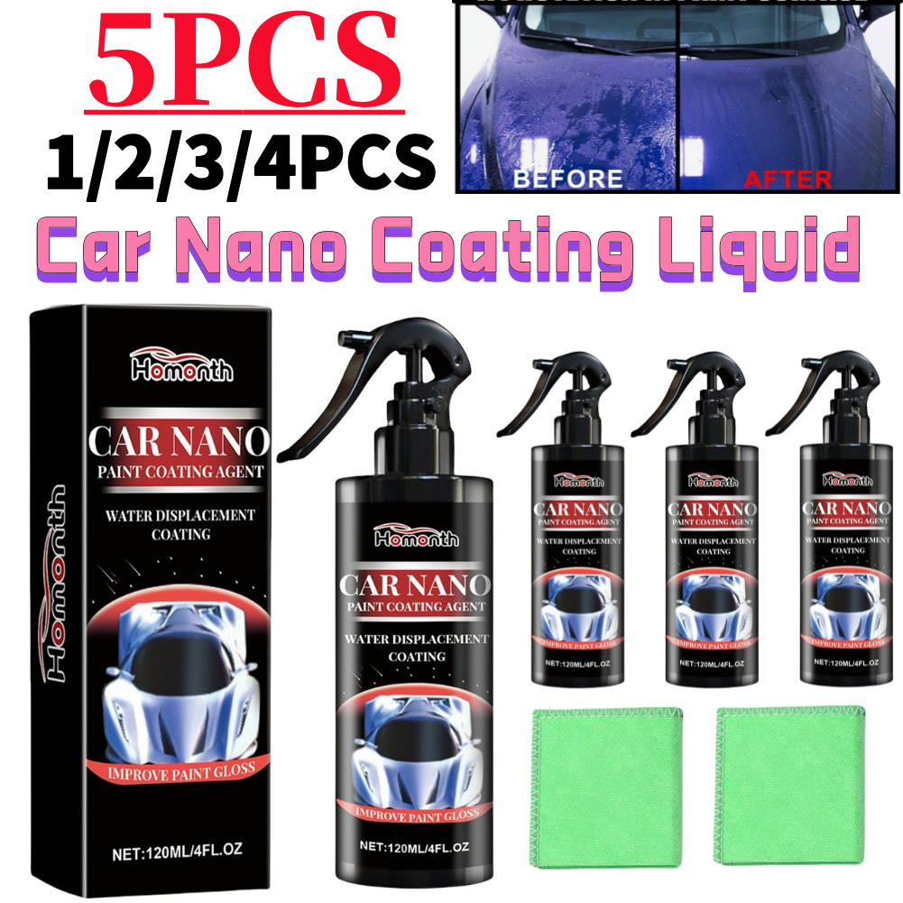 1-5Pcs Car Nano Coating Liquid - đánh giá và giá Nano Liquid Coating