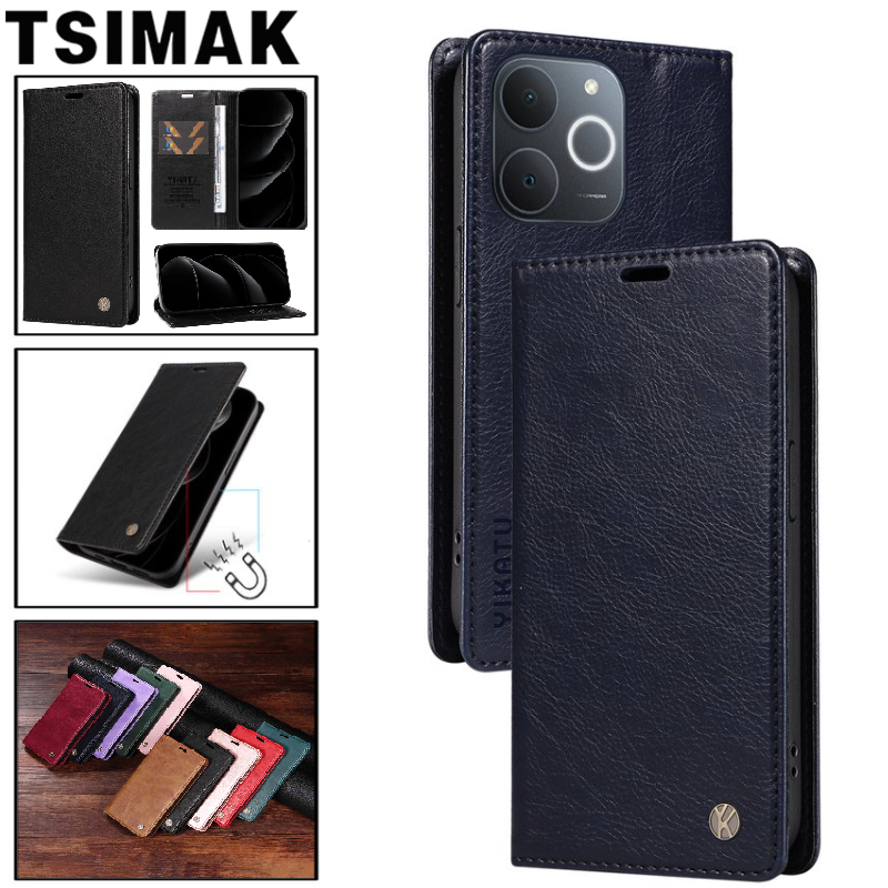 Leather Phone Case For Realme  - đánh giá và giá Realme Gt 6