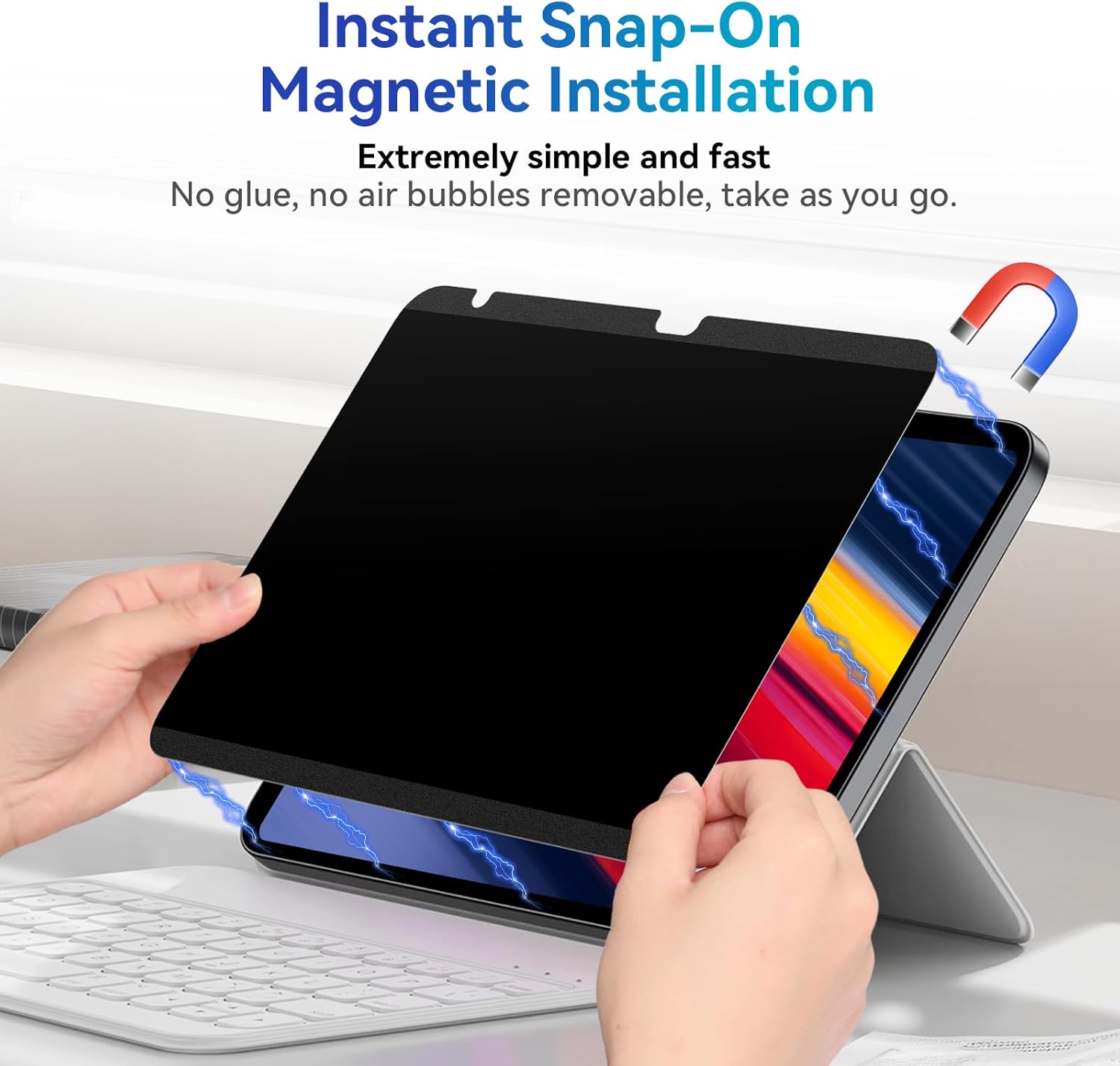 Magnetic Privacy Screen Protec - đánh giá và giá Matte Anti Glare Screen