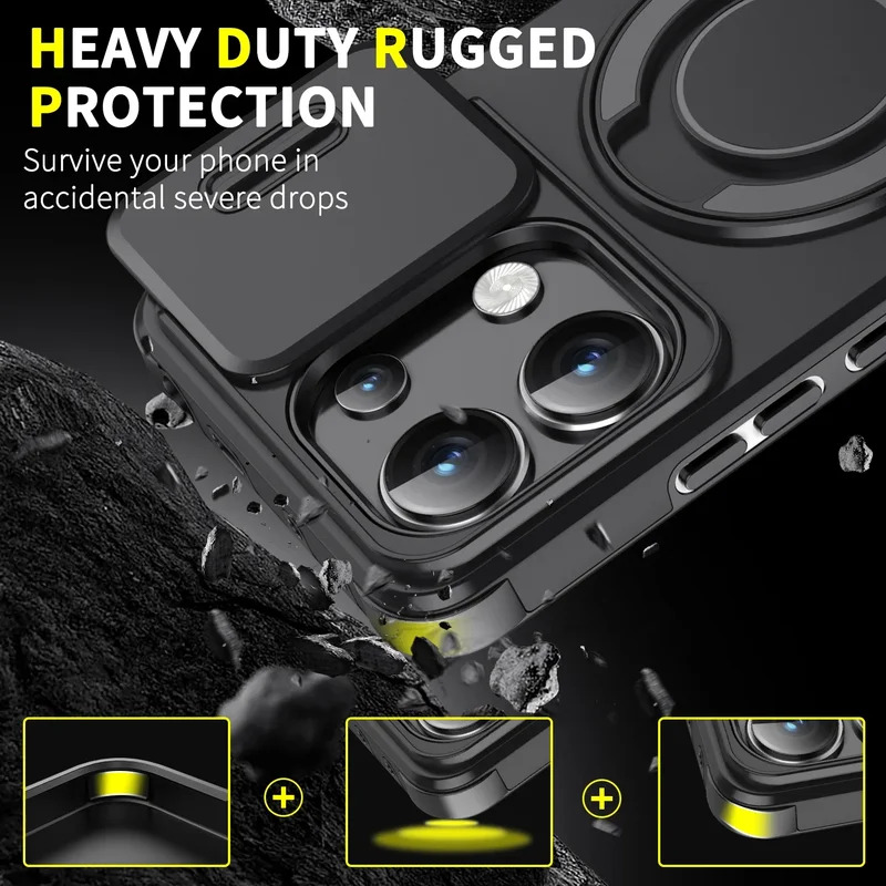 Shockproof Armor Magnetic Brac - đánh giá và giá Camera Lens Protector