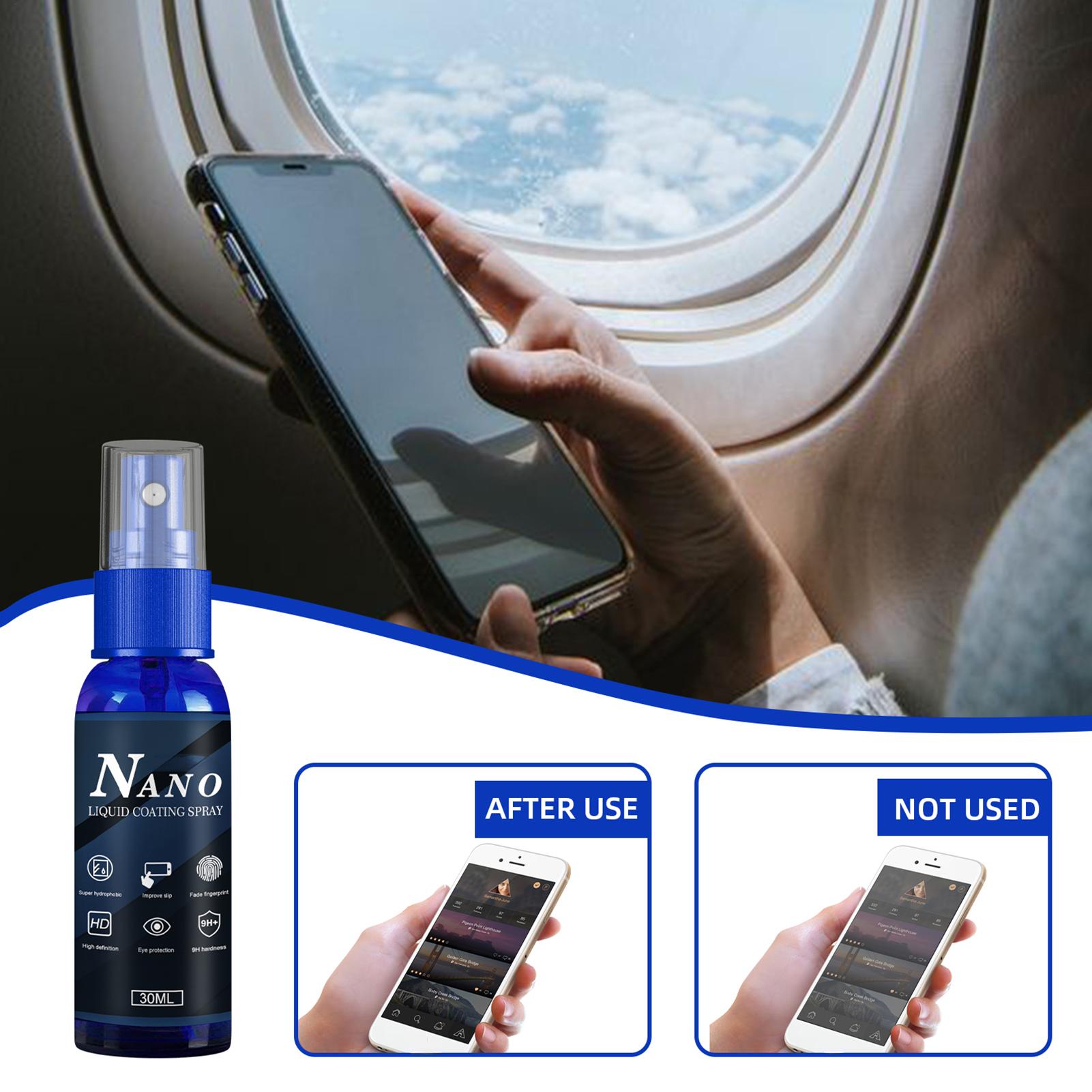 Liquid Screen Protector Spray  - đánh giá và giá Oleophobic Coating Spray