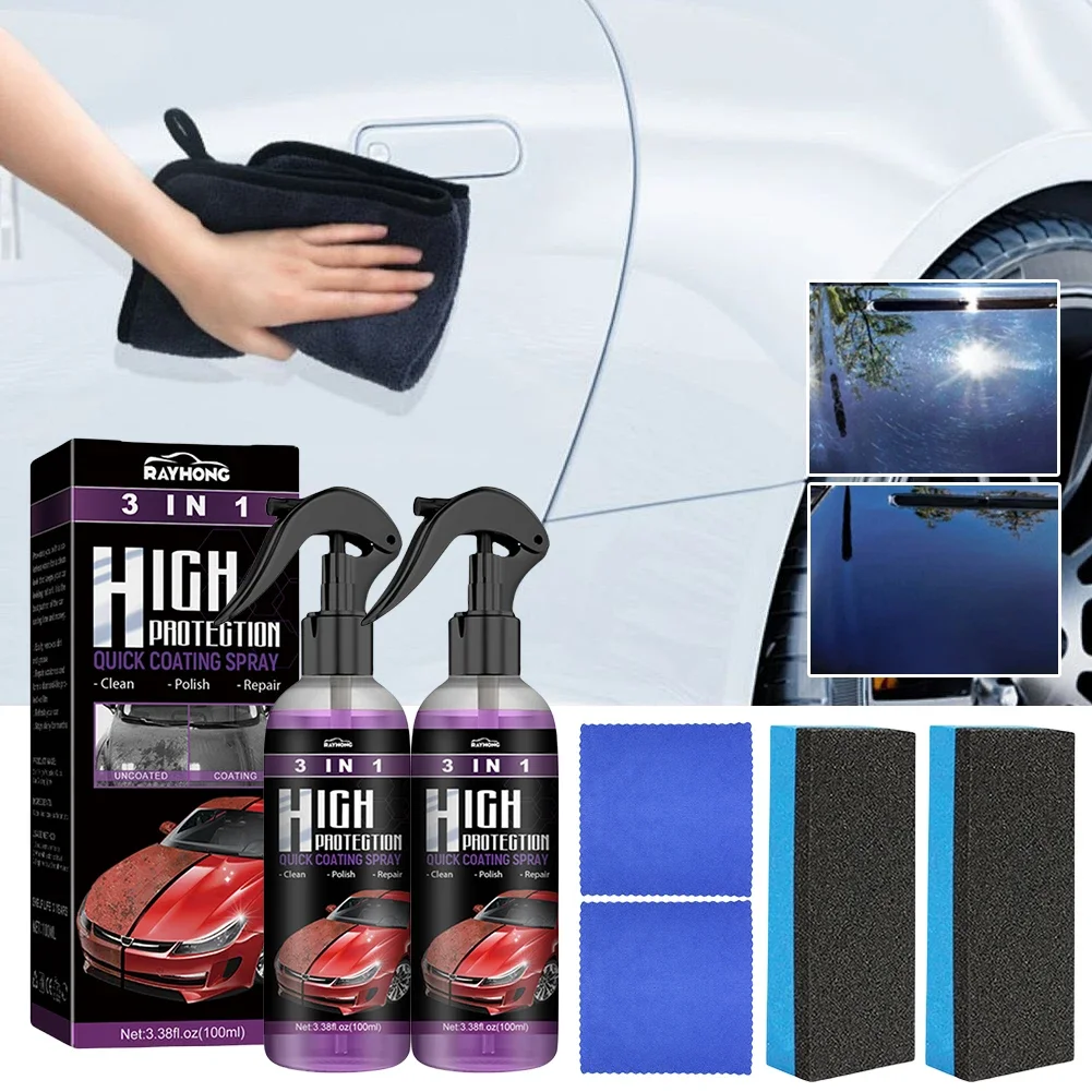 3 In 1 Car Ceramic Nano Coatin - đánh giá và giá Nano Liquid Coating