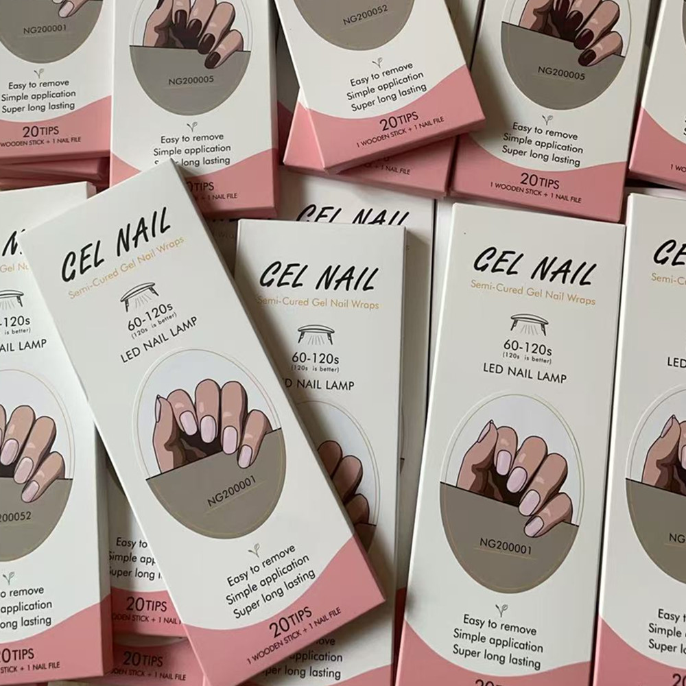 Huizi French Gel Nail Strips P - đánh giá và giá Full Cover Adhesive