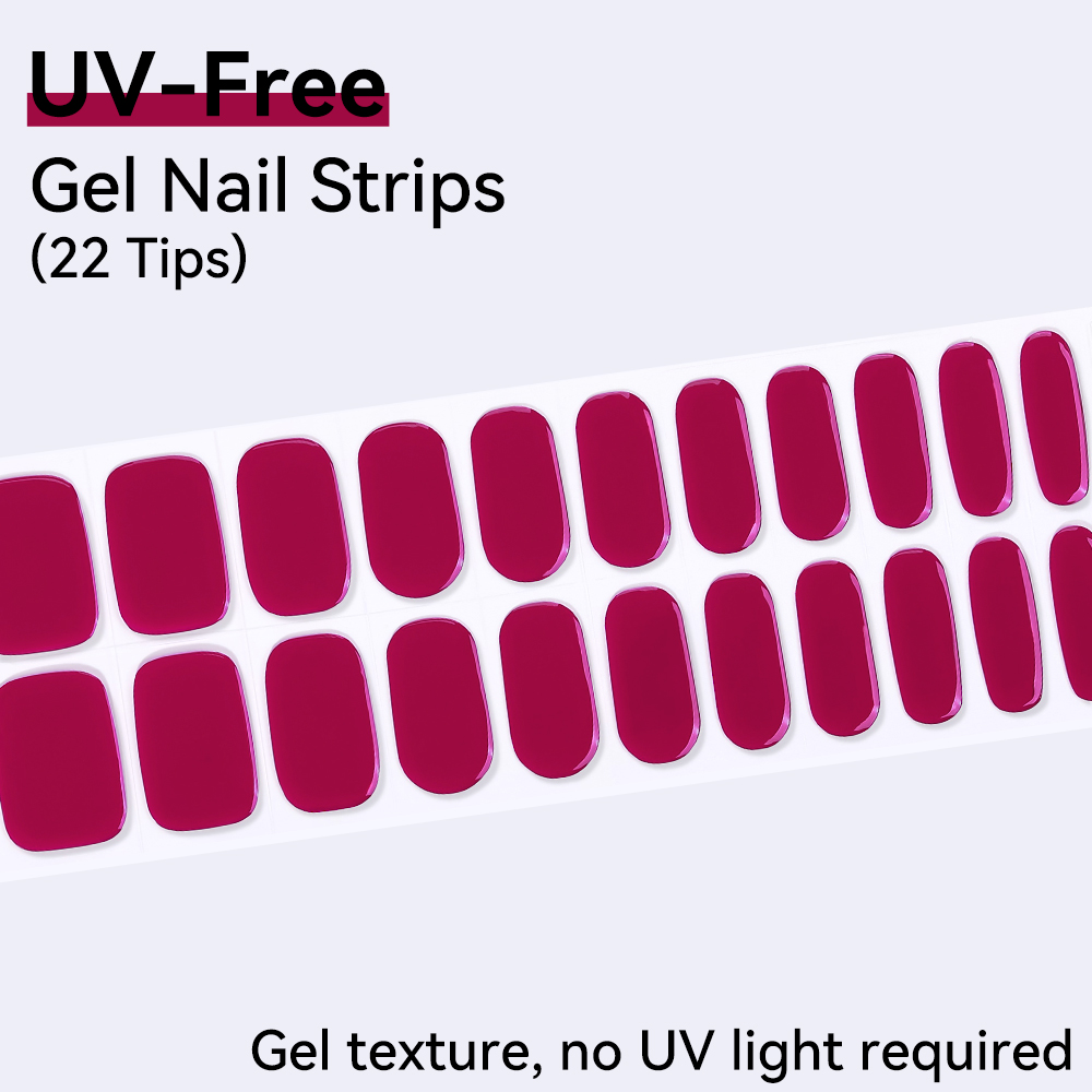 UV-Free Strips Nails Stickers  - đánh giá và giá Full Cover Adhesive