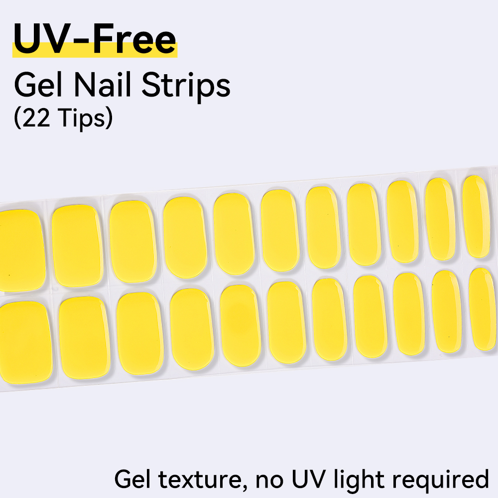 UV-Free Strips Nails Stickers  - đánh giá và giá Full Cover Adhesive